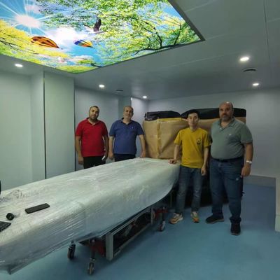 Un buen precio. Sala de protección por resonancia magnética personalizable con sistema de ventilación HVAC de resistencia al fuego de clase A y piso de vinilo en línea