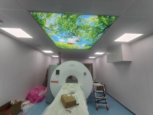 Un buen precio. Habitación prefabricada de blindaje para resonancia magnética con blindaje de lámina de cobre y suelo de vinilo para una instalación sin complicaciones en línea