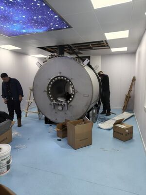 Un buen precio. Sala de blindaje RF de impedancia de entrada de 50 Ohm con eficacia de blindaje de 100 dB y sistema de ventilación blindada filtrada para pruebas EMC en línea